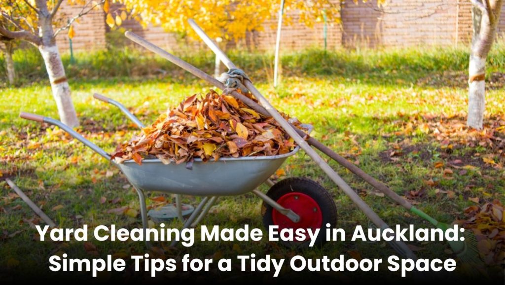 Yard cleaning service in Auckland for tidy outdoor spaces